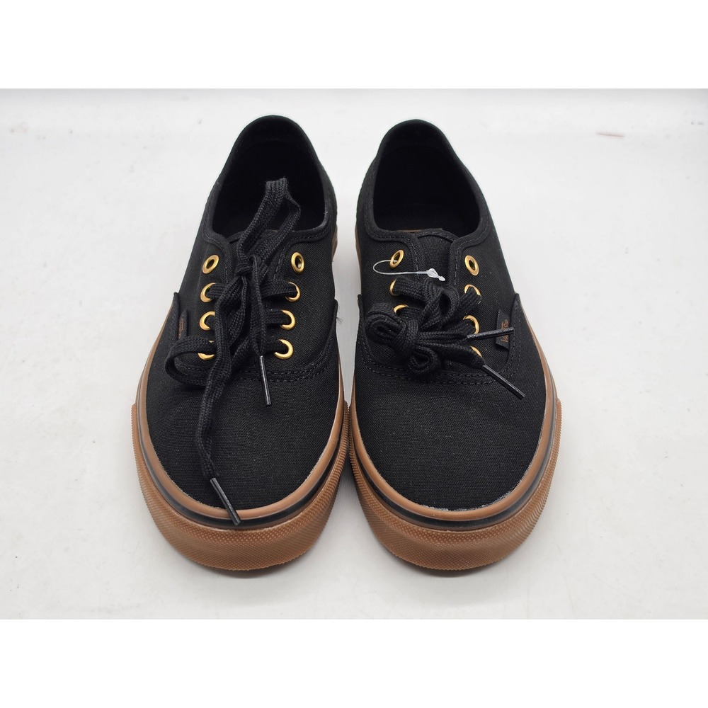 Vans Authentic Classic Womens 7 Black Gum Sneakers Shoes VN000TSVBXH - Picture 3 of 10